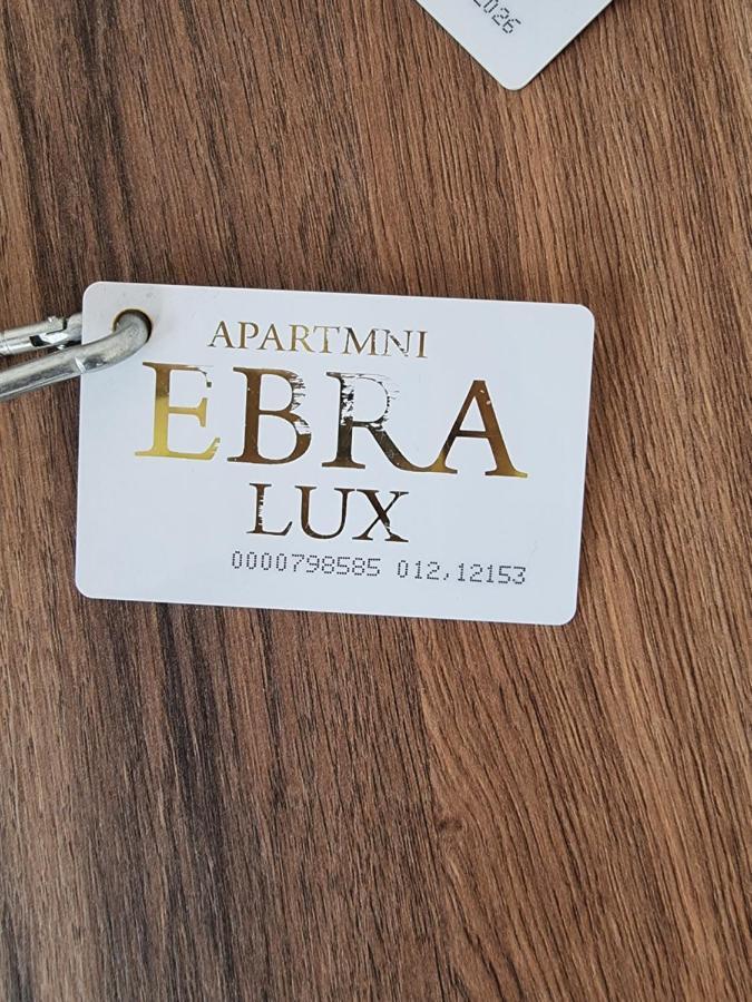 Ebra Lux Apartmani Dobra Voda Exterior foto